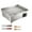 22" 1600W 110V, variant on KFFKFF 21" Commercial Electric Griddle, 110V Stainless Steel Electric Flat Top Griddle with Adjustable Temperature Control 122°F-572°F, Non-Stick Plate, Countertop Griddle 1600W