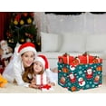 thumbnail image 2 of MYFLOCY Large Christmas Empty Gift Baskets Family Hamper Women Storage Bin Holiday Decor (Snowman Santa Claus), 2 of 7