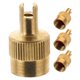 thumbnail image 1 of Houderco 4Ud Tapones De Para Neumáticos En Metal Dorado Resistente Para Motocicleta, 1 of 6