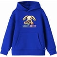 thumbnail image 2 of Short N Sweet Boy's Royal Blue Long Sleeve Hoodie-XXL, 2 of 3