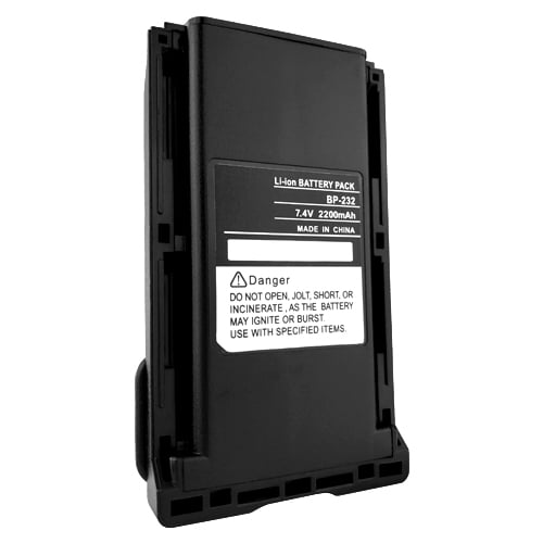 5 x Battery For ICOM BP-230 BP-230N BP-231 BP-231N BP-232 BP-232N 2200mAh 7.4V 