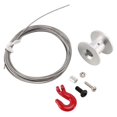 thumbnail image 1 of 25T Steering Gear Servo Winch Wheel for 1/10 RC Crawler Car TRX4, 1 of 5