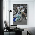 thumbnail image 3 of Micah Parson Signed Poster Wall Art Poster Scroll Canvas Painting Picture Living Room Decor Home 16x24inch(40x60cm), 3 of 6
