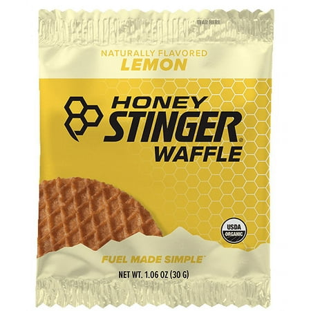 Honey Stinger Organic Waffle, Lemon, 16 count
