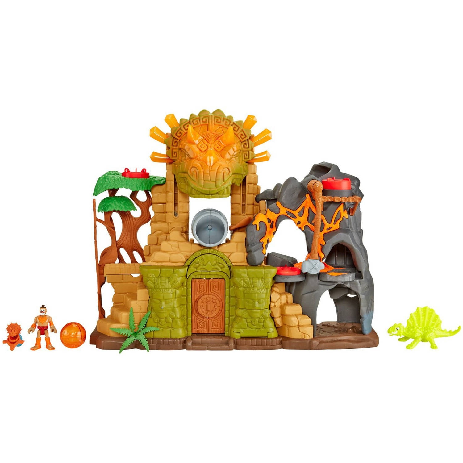 imaginext dino fortress