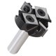thumbnail image 1 of Broca de cepilladora de inserción de CNC, herramienta de cepillado reemplazable, brocas de ranurado, alerón de diámetro para 6 Vástago Gloria Broca de enrutador de superficie, 1 of 9