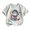 AB192 Light Gray, variant on Bainana Short Sleeve T Shirts For Boys Baseball Print Breathable Tops Big Kids Summer Tees