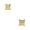 Gold-Tone, variant on 4 Stone Row Kite Shape Magentic Stud Earrings in Gold-Tone