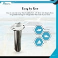 thumbnail image 6 of MARINE CITY Deluxe Fishing Rod Holder with Drain, Flush Mount, 90 Heavy Duty 316 Stainless Steel for Boats & Marine 2 Pcs, 6 of 7