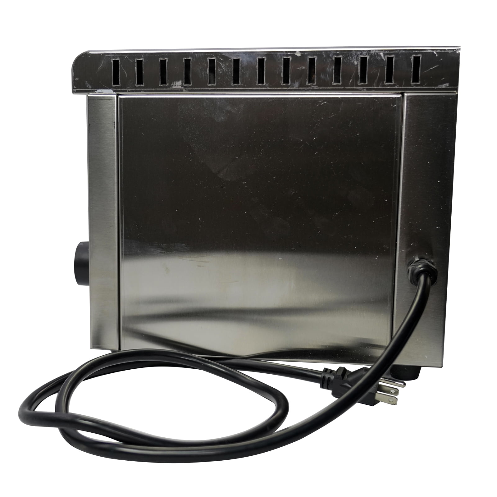 110V Commercial Cheese Melter Stainless Steel Toaster Oven 4 Levels Adjustable