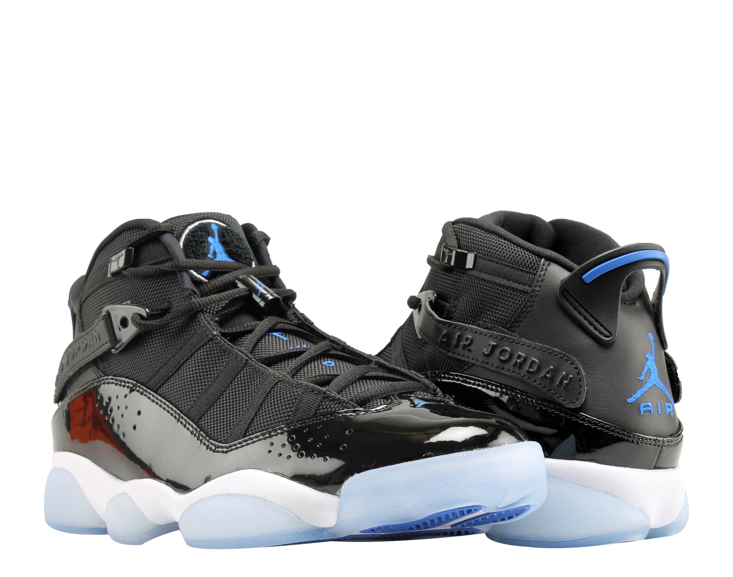 Nike Air Jordan 6 Rings Black/Hyper RoyalWhite Men Basketball Shoes