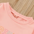 thumbnail image 4 of Icvfdpl Girls Fashion Tops Toddler Birthday Letter Printing Casual Round Neck T Shirt Sweatshirt Long Sleeved Top Children'S Clothing Dailywear, 4 of 7