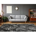 thumbnail image 2 of Linon Miso Simone Polypropylene 8'x10'4" Rug in Gray and Black, 2 of 4
