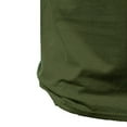 thumbnail image 3 of under $5 JINMGG Mens Tops under $5,Men's Fashion Casual Printing O-Neck Loose Short Sleeve T-Shirt Pullover Tops,Army Green L, 3 of 4