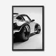 thumbnail image 2 of Black and White Sports Car Canvas Wall Art &ndash; Modern Automotive Decor, 2 of 10