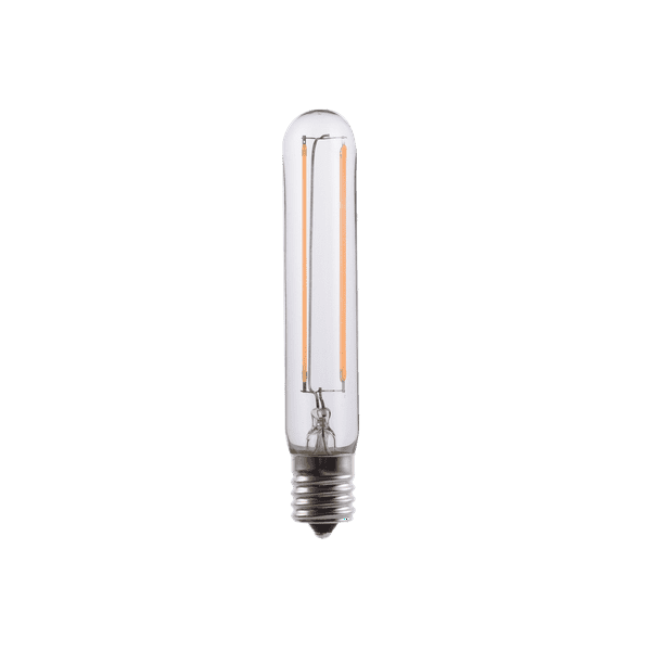 Great Value LED 2.5 Watt T6.5 Tube Clear Soft White Intermediate Base