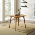 thumbnail image 3 of Crosley Furniture Landon Wood Round Dining Table in Acorn Natural, 3 of 6