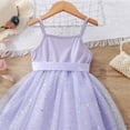 thumbnail image 6 of Sngxgn Girl Party Dress Long Sleeve A-Line Dresses(Purple,100), 6 of 8