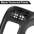 thumbnail image 4 of Black Dash Trim Bezel Cover Fit for Chevy Blazer S10/GMC Jimmy Sonoma 1998-2004 Dashboard Dash Cover, 4 of 9