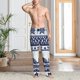 thumbnail image 2 of Fotbe Sea Underwater Animals1 Pantalones de Pijama para Hombre, Pantalones de Dormir, Pantalones de Casa con Cintura Ajustable y Bolsillos-X-Large, 2 of 6