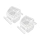 thumbnail image 3 of 2 Accesorios para Comederos de Pájaros Sin Desorden, Comedero Transparente Duradero con Dispensador de Agua para Agapornis, Loros Y Guacamayos., 3 of 9