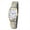 Style 2, variant on Women's Big Dial Easy Reader Watch Gold/Silver Tone Elastic Stretch Band Wristwatch