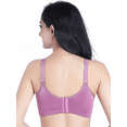 thumbnail image 2 of BIMEI Women Everyday Bra for Mastectomy Silicone Breast Inserts for Breast Asymmetry Soft Daily Full Coverage Bralettes Bras,8739,Purple,38C, 2 of 9