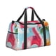 thumbnail image 2 of Balery Tropical Flamingo Pool Float Bolsa de Gimnasio para Mujeres, Bolsa de Viaje con Bolsillo Húmedo, Bolsa de Fin de Semana para Mujeres, Bolsa de Viaje Resistente al Agua, 2 of 7