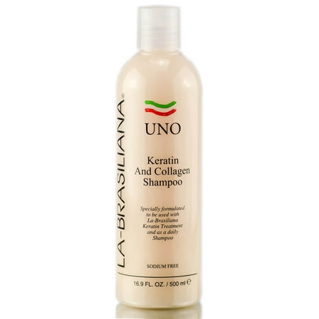 La-Brasiliana Uno Keratin & Collagen Shampoo (Size : 16.9 oz)