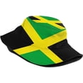 thumbnail image 2 of Liphontcta RJTXKSBY Jamaica Flag Bucket Hat, Unisex Jamerican Flag Bucket Hat Outdoor Beach Summer Fisherman Cap for Women Men, 2 of 5