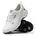 thumbnail image 1 of FitVille-zapatos de Golf cómodos para hombre, calzado ligero con pinchos, amortiguación para pies planos, ajuste de arco, alivio del dolor de talón, 1 of 5
