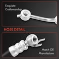 thumbnail image 5 of A-Premium Power Steering Hose Pressure Hose Line Assembly Compatible with Nissan Sentra 1991-1994 NX 1991-1993 2.0L From Pump, 5 of 8