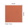 thumbnail image 2 of Uxcell Origami Paper Double Sided for Art Craft Project Beginner 100 Sheets Dark Orange 6x6 inch, 2 of 5
