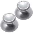 thumbnail image 1 of BATAMA Joysticks Métalliques Poignée Analogique en Aluminium Pièces de Rechange Lot de 2 Xbox One PS4 Argent, 1 of 7