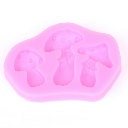 

3d diy silicone mold mushroom fondant chocolate cake mold decoration baking tool
