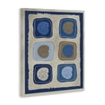thumbnail image 2 of Stupell Industries Southwestern Blue Blocked Nautilus Canvas Art, 30 x 40, by Julia Frost, 2 of 8