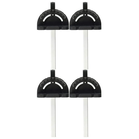 

Metabo HPT 371651 Miter Gauge Assembly OEM Replacement Part for C10RJ (4-Pack)