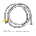 thumbnail image 2 of FUTUREORYY Replacement Shower Hose Handheld Shower Hose Silver Water Resistant 1 Set, 2 of 5