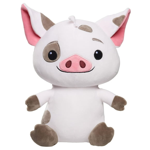 Disney Princess Moana Pua 2-pound Weighted 14-Inch Plush Stuffed Animal Pig Kids Toys for Ages 3 Up by Just Play
