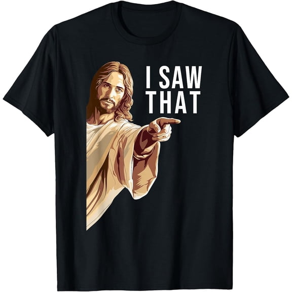 Men's Funny Jesus Joke Funny Christian T-Shirt, Comfortable Breathable Soft Tee, Men's 100% Cotton Graphic T-Shirt 180gsm