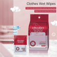 thumbnail image 2 of 1-3x Clothes Stain Removal Wipes Portable Emergency Water-free Wipes, 2 of 5