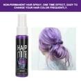 thumbnail image 1 of Spray De Color De Cabello Morado Para Tinte Temporal Y No Graso, Fácil De Aplicar Y Quitar, Perfecto Para Fiestas Y Cosplay, 30 Ml, 1 of 7
