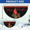 thumbnail image 3 of FLAGWIX Cardinal Merry Christmas Non-Pleated Fan Flag TPT2322FL 3x6 ft, 1 Pack Suitable for Outdoor and Indoor, 3 of 5