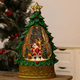 thumbnail image 4 of Bola de nieve navideña de 10", bolas de nieve musicales, linternas iluminadas con purpurina, ciervo, Claus, árbol de Navidad, decoración de mesa navideña, regalos cristianos, 4 of 7