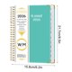 thumbnail image 2 of .1-.12 Inglés Horario A5 Libro de planes con páginas separadas Cuaderno de planes Libro de espiral Libro de distribución, 2 of 7