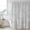 Gray, variant on Blue Dandelion Shower Curtain, Waterproof Shower Curtains for Bathroom, Spring Modern Minimalist Country Flower Washable Fabric Bathtub Curtain Set Bath Decor with 12 Hooks Stall 36"x72"