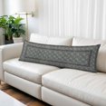 thumbnail image 2 of Blue Boho Body Pillow Covers 20"x60", Vintage Ethnic Tribe Abstract Art Floral Soft Brushed Microfiber Breathable Throw Pillow Covers, Decorative Pillowcase with Zipper for Couch Sofa Bedroom, 2 of 9