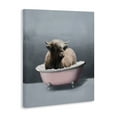 thumbnail image 4 of Stupell Industries Buffalo in Pink Tub Bath & Laundry Painting Wrapped Canvas Art Print Wall Art, 36 x 48, 4 of 8