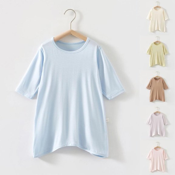 BXSRUTA Short Sleeve Round Neck Romper, Soft and Breathable for Summer Casual Wear