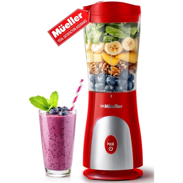 Licuadora de batidos Mueller, batidos y alimentos para bebés, 450 ml